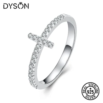 Dyson Micro Pave Zirconia 1.25mm Cross 925 Sterling Silver Ring for Women Anniversary Surprise Gift Classic Fine Jewelry
Dyson Micro Pave Zirconia 1.25mm Cross 925 Sterling Silver Ring for Women Anniversary Surprise Gift Classic Fine Jewelry