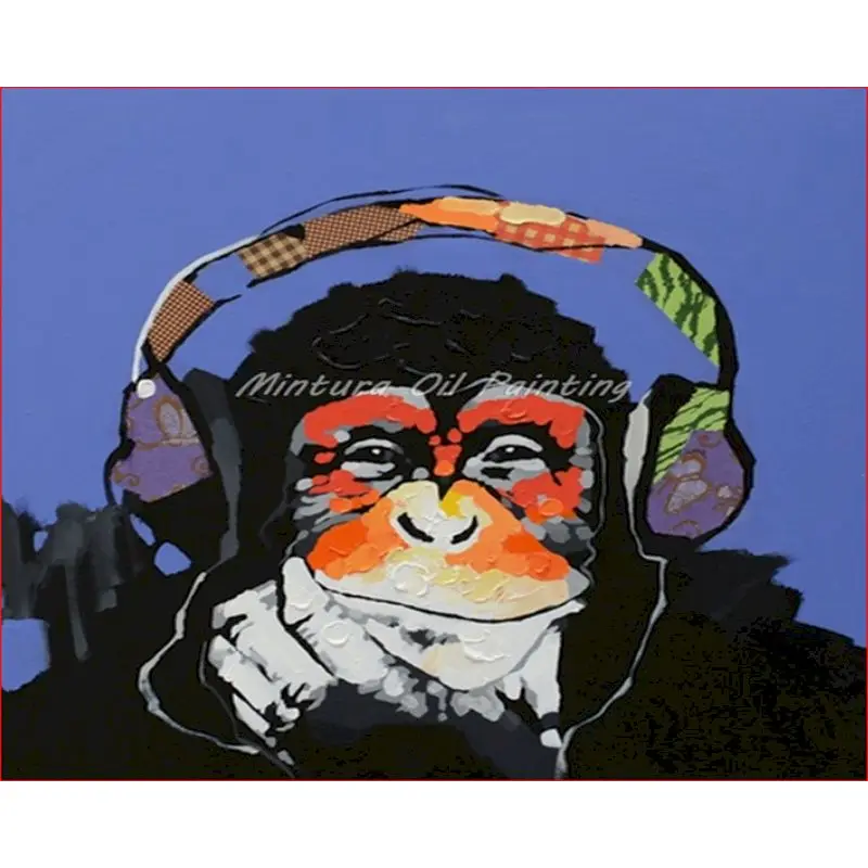 Painting By Numbers DIY Digital Orangutans who listen to music Animal Canvas Wedding Decoration Art picture Gift Coloring Wall
Painting By Numbers DIY Digital Orangutans who listen to music Animal Canvas Wedding Decoration Art picture Gift Coloring Wall