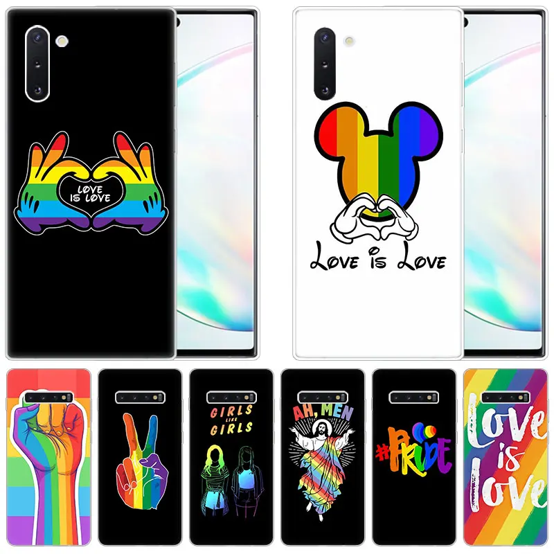 Силиконовый чехол для Samsung Galaxy Note 10 Pro 9 8 5 M30S M40 S10E S10 5G S9 S8 Plus S7 S6 Edge S5 | Мобильные