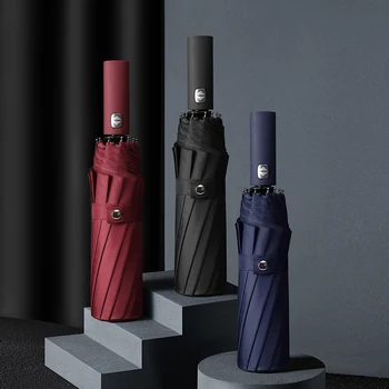 Fully Automatic Umbrella Windproof Automatic Ladies Umbrella Windproof Folding Strong Parapluie Femme Folding Umbrella QBA60YS
Fully Automatic Umbrella Windproof Automatic Ladies Umbrella Windproof Folding Strong Parapluie Femme Folding Umbrella QBA60YS