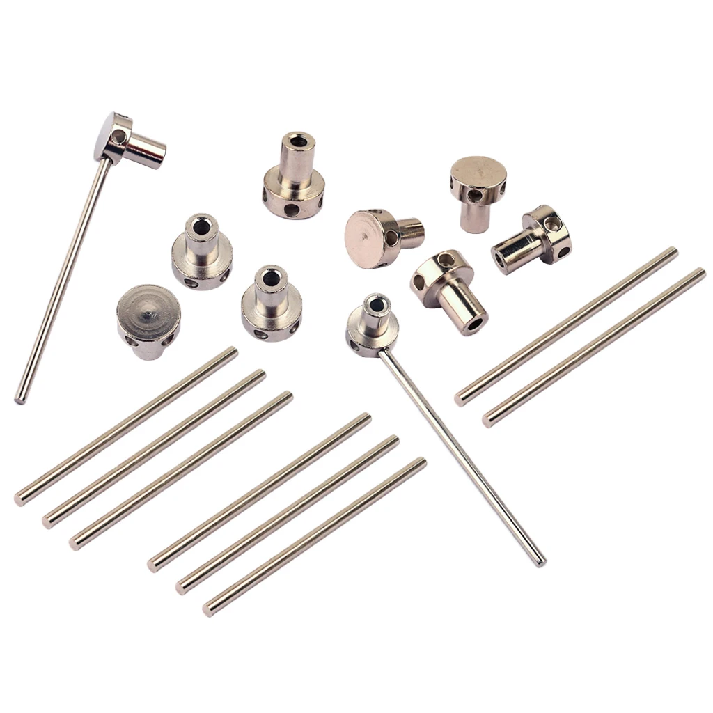 10 Sets Chrome Guitar Spoke Wheel Truss Rod Nut+Steel Bar Musical Instrument Parts
10 Sets Chrome Guitar Spoke Wheel Truss Rod Nut+Steel Bar Musical Instrument Parts