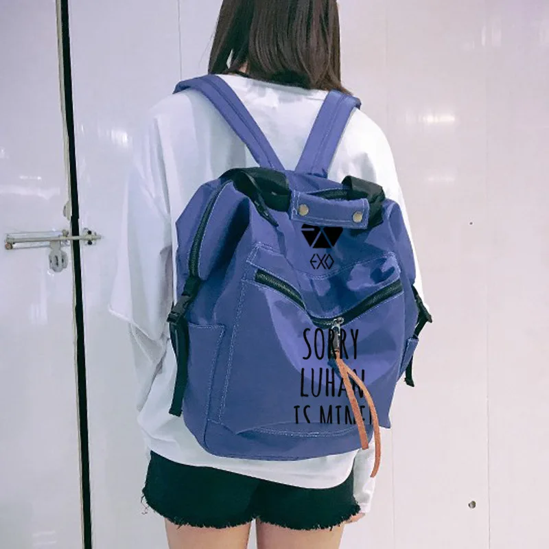 EXO Related Products Celebrity Style Korean-style Fashion Should Aid Schoolbag Backpack Women's Men's Doubles Shoulder Bag Handb
EXO Related Products Celebrity Style Korean-style Fashion Should Aid Schoolbag Backpack Women's Men's Doubles Shoulder Bag Handb