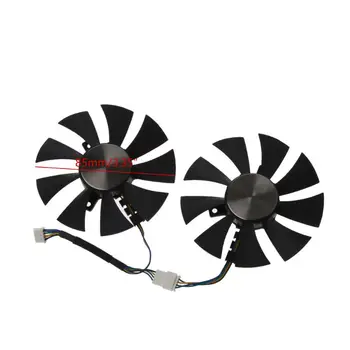 GA91S12H 85mm 12V 0.35A 4Pin VGA Fan Replacement Graphics Card Cooling Fan for HIS RX 470 RX474 RX570
GA91S12H 85mm 12V 0.35A 4Pin VGA Fan Replacement Graphics Card Cooling Fan for HIS RX 470 RX474 RX570