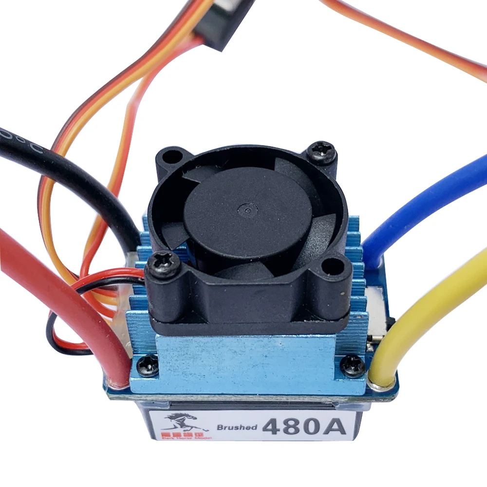 480A ESC RC Boat Air cooling 380/540/775 Brushed Motor Speed Controller Dual Mode Regulator Band Brake for 1:10 Car Bait Boat
480A ESC RC Boat Air cooling 380/540/775 Brushed Motor Speed Controller Dual Mode Regulator Band Brake for 1:10 Car Bait Boat