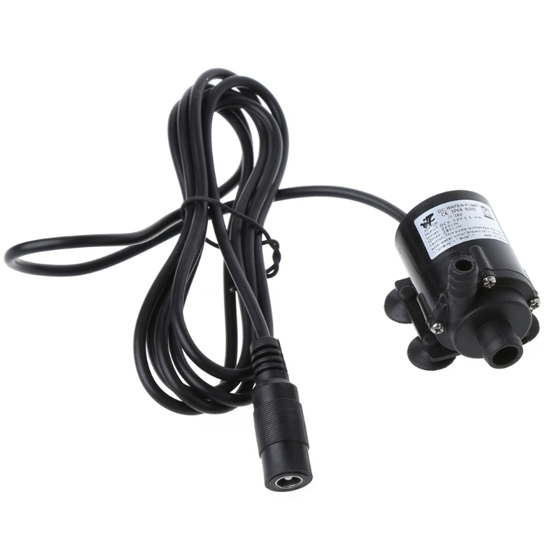 DC 12V Solar Power Hot Circulation Water Pump Brushless Motor Aquarium Pond Submersible 200L/H
DC 12V Solar Power Hot Circulation Water Pump Brushless Motor Aquarium Pond Submersible 200L/H