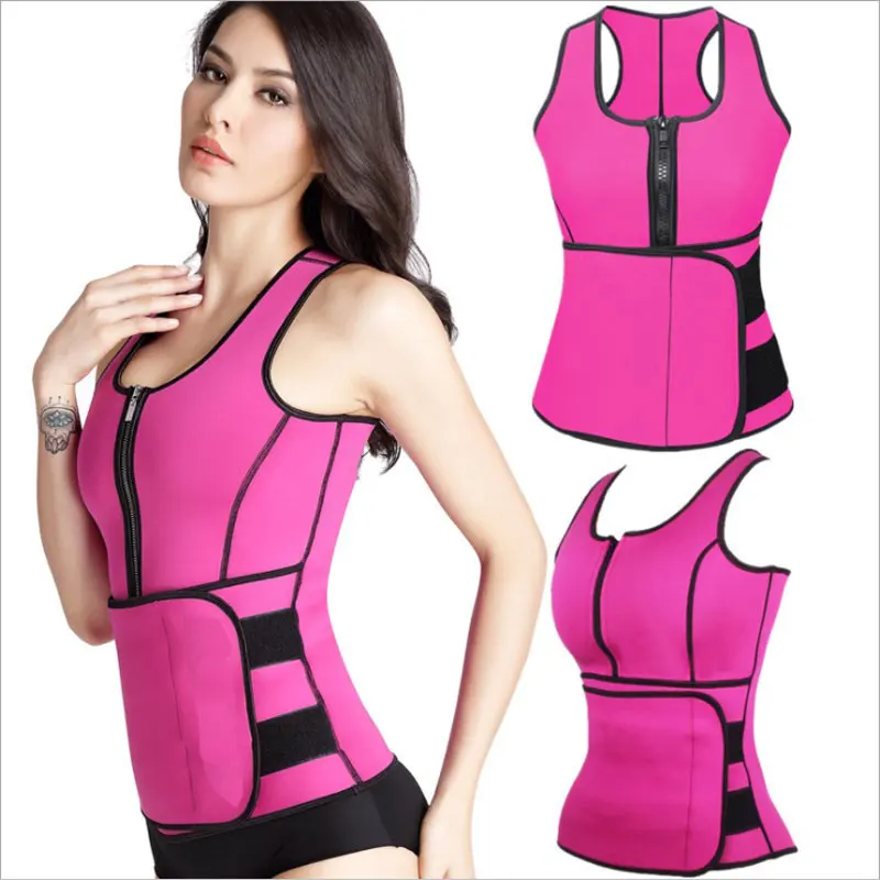 Waist Trainer Body Shaper Sweat Sauna Vest Women Shapewear Ladies Neoprene Slimming Belt Tummy Burning Fat Tops Fitness Shapers
Waist Trainer Body Shaper Sweat Sauna Vest Women Shapewear Ladies Neoprene Slimming Belt Tummy Burning Fat Tops Fitness Shapers