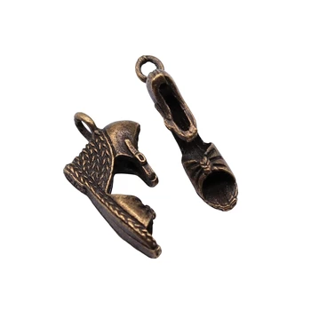 WYSIWYG 8pcs/lot 19x10mm Lady'S Shoe Charms Pendant For Jewelry Making Antique Bronze Plated Alloy Charms
WYSIWYG 8pcs/lot 19x10mm Lady'S Shoe Charms Pendant For Jewelry Making Antique Bronze Plated Alloy Charms