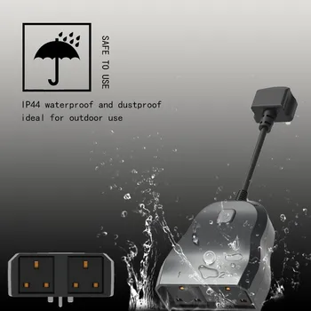 Outdoor Wifi Intelligent Socket Intelligent Timing Socket Remote Control Intelligent Home Alexa Control Socket
Outdoor Wifi Intelligent Socket Intelligent Timing Socket Remote Control Intelligent Home Alexa Control Socket