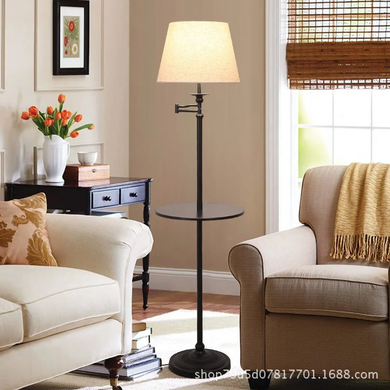 

Современная нордическая напольная Светодиодная лампа E27 из ткани и железа, напольный светильник для гостиной, прикроватного столика, кабинета, гостиницы