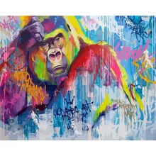 GATYZTORY 60x75cm Frame DIY Painting By Numbers Acrylic Colorful Animals Hand Painted Oil Paint By Numbers Artwork Home Décor
GATYZTORY 60x75cm Frame DIY Painting By Numbers Acrylic Colorful Animals Hand Painted Oil Paint By Numbers Artwork Home Décor