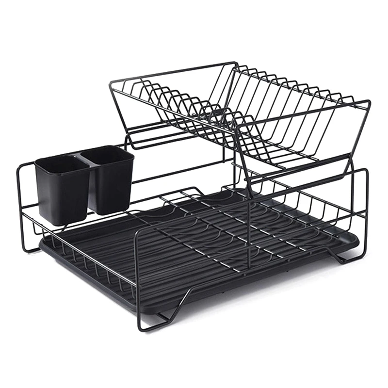 Best Kitchen Put Dish Rack Double-Layer Plate Cup Finishing Drain Rack Basket Hanging Tableware Storage Rack 2 Tier Kitchen Dryi
Best Kitchen Put Dish Rack Double-Layer Plate Cup Finishing Drain Rack Basket Hanging Tableware Storage Rack 2 Tier Kitchen Dryi