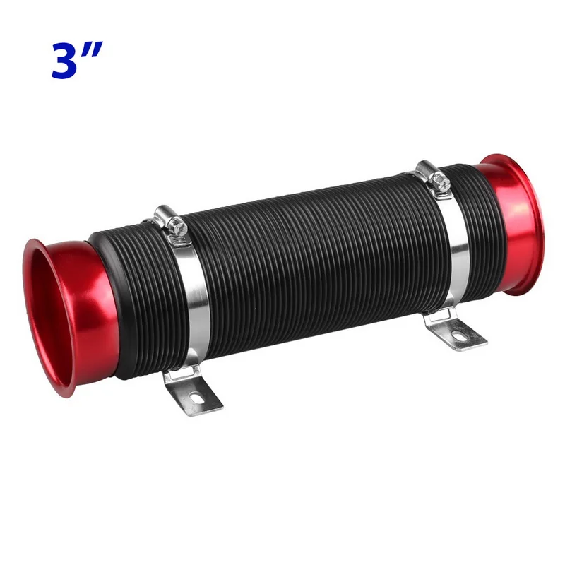 3-Inch Adjustable Car Engine Cold Air Intake Pipe Turbo Air Inlet Duct Flexible Tube Intake Hose Guide Pipe Universal Auto Parts
3-Inch Adjustable Car Engine Cold Air Intake Pipe Turbo Air Inlet Duct Flexible Tube Intake Hose Guide Pipe Universal Auto Parts