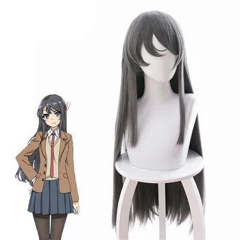 Sakurajima Mai Grey Long Wig Cosplay Costume Seishun Buta Yarou wa Bunny Girl Senpai no Yume wo Minai Heat Resistant Hair
Sakurajima Mai Grey Long Wig Cosplay Costume Seishun Buta Yarou wa Bunny Girl Senpai no Yume wo Minai Heat Resistant Hair