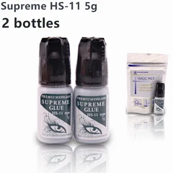 2 bottles Professional Eyelash Glue HS-11 5ml Waterproof Eyelash Glue False Eyelashes Lashes Glue No Smell No Irritant Fast Dry
2 bottles Professional Eyelash Glue HS-11 5ml Waterproof Eyelash Glue False Eyelashes Lashes Glue No Smell No Irritant Fast Dry
