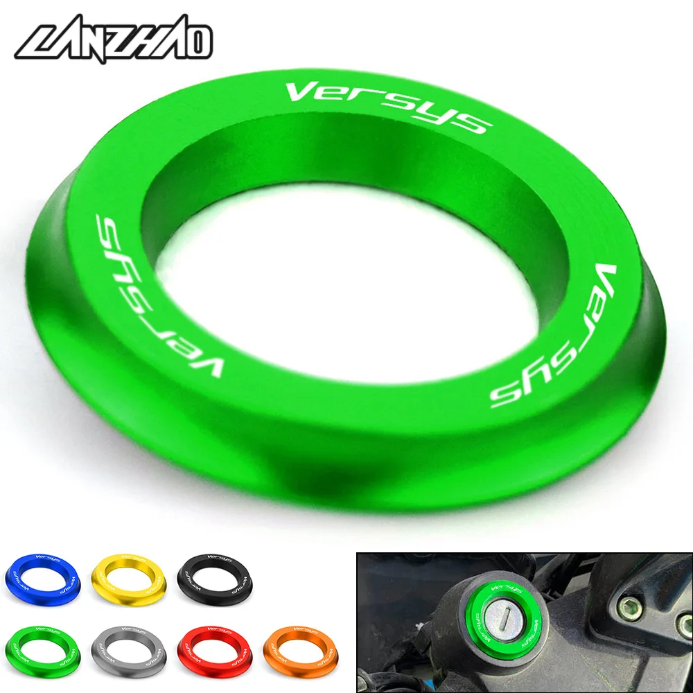 VERSYS Motorcycle Ignition Switch Cover Ring CNC Accessories for Kawasaki Versys Versys-x 300 / ABS 2017 2018 2019
VERSYS Motorcycle Ignition Switch Cover Ring CNC Accessories for Kawasaki Versys Versys-x 300 / ABS 2017 2018 2019