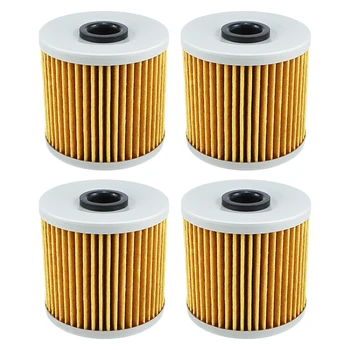 

1/2/4pcs Cyleto Motorcycle Oil Filter for Kawasaki BJ250 BJ 250 Estrella RS 250 TR 250 92-08 KZ250 80-83 Z200 77-83 Z250 81-83