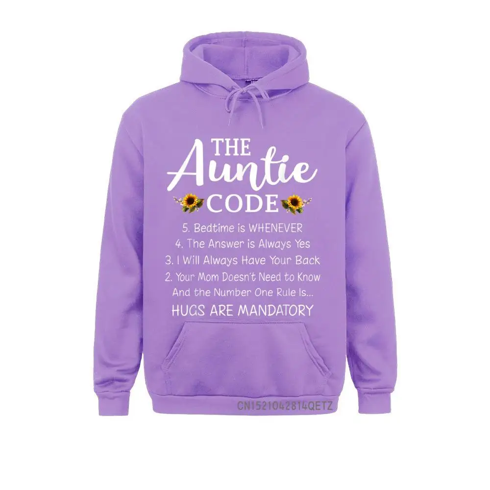 Hoodies Funny Family Matching Gifts For Aunt The Auntie Code T-Shirt__B11662 Autumn Long Sleeve Mens Sweatshirts Custom Clothes Cheap Funny Family Matching Gifts For Aunt The Auntie Code T-Shirt__B11662purple