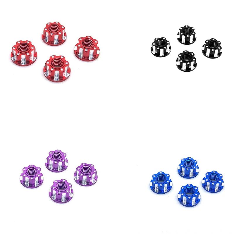 4Pcs Alloy M4 Carving Design Hexagonal Nuts for HSP Sakura D3 D4 1/10 RC Remote Control Car Accessories
4Pcs Alloy M4 Carving Design Hexagonal Nuts for HSP Sakura D3 D4 1/10 RC Remote Control Car Accessories
