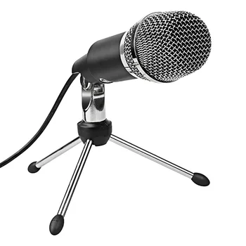 USB Condenser Microphone Desktop Omnidirectional Recording Mic for Computer Studio Online Meeting
USB Condenser Microphone Desktop Omnidirectional Recording Mic for Computer Studio Online Meeting