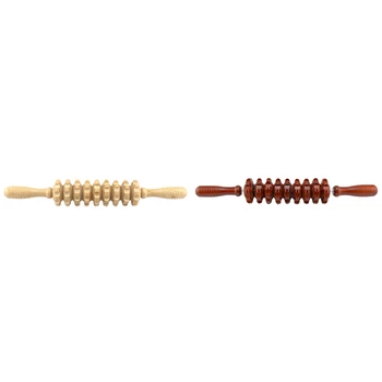 2 Pcs Wood Trigger Point Stick Masage 9 Wheels Wooden Handheld F-At Burn Body Massager-Wood Color & Dates Red Color
2 Pcs Wood Trigger Point Stick Masage 9 Wheels Wooden Handheld F-At Burn Body Massager-Wood Color & Dates Red Color