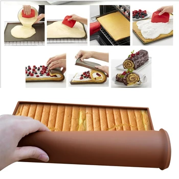 Silicone Baking Mat DIY Multifunction Cake Pad Non-Stick Oven liner Swiss Roll Pad Dough Mat Kitchen Bakeware Baking Tools
Silicone Baking Mat DIY Multifunction Cake Pad Non-Stick Oven liner Swiss Roll Pad Dough Mat Kitchen Bakeware Baking Tools