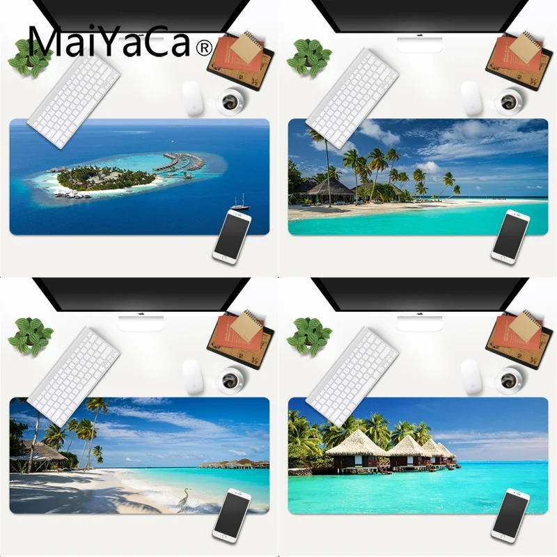 Beach Sea Palm Landscape Rubber Mouse Durable Desktop Mousepad Gaming Mouse Pad Large Deak Mat 700x300mm for overwatch/cs go
Beach Sea Palm Landscape Rubber Mouse Durable Desktop Mousepad Gaming Mouse Pad Large Deak Mat 700x300mm for overwatch/cs go
