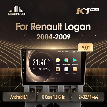 KingBeats Android 8.1 Octa-Core head unit 4G in Dash Car Radio Multimedia Video Player Navigation GPS For Renault Logan 1 2004
KingBeats Android 8.1 Octa-Core head unit 4G in Dash Car Radio Multimedia Video Player Navigation GPS For Renault Logan 1 2004