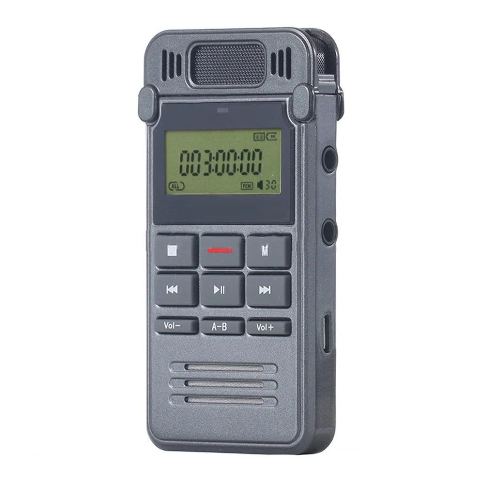 Conferences Portable Voice Recorder Noise Canceling Mini USB Charging A-B Repeat MP3 Player Digital Interviews 8GB Sound Audio
Conferences Portable Voice Recorder Noise Canceling Mini USB Charging A-B Repeat MP3 Player Digital Interviews 8GB Sound Audio