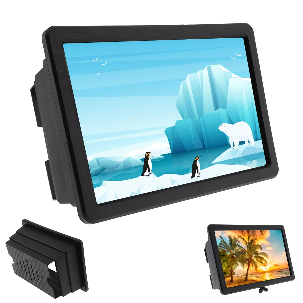 Black Acrylic ABS 2X Portable Extension-type 3D Video Mobile Phone Screen Magnifier with Mobile Phone Bracket
Black Acrylic ABS 2X Portable Extension-type 3D Video Mobile Phone Screen Magnifier with Mobile Phone Bracket