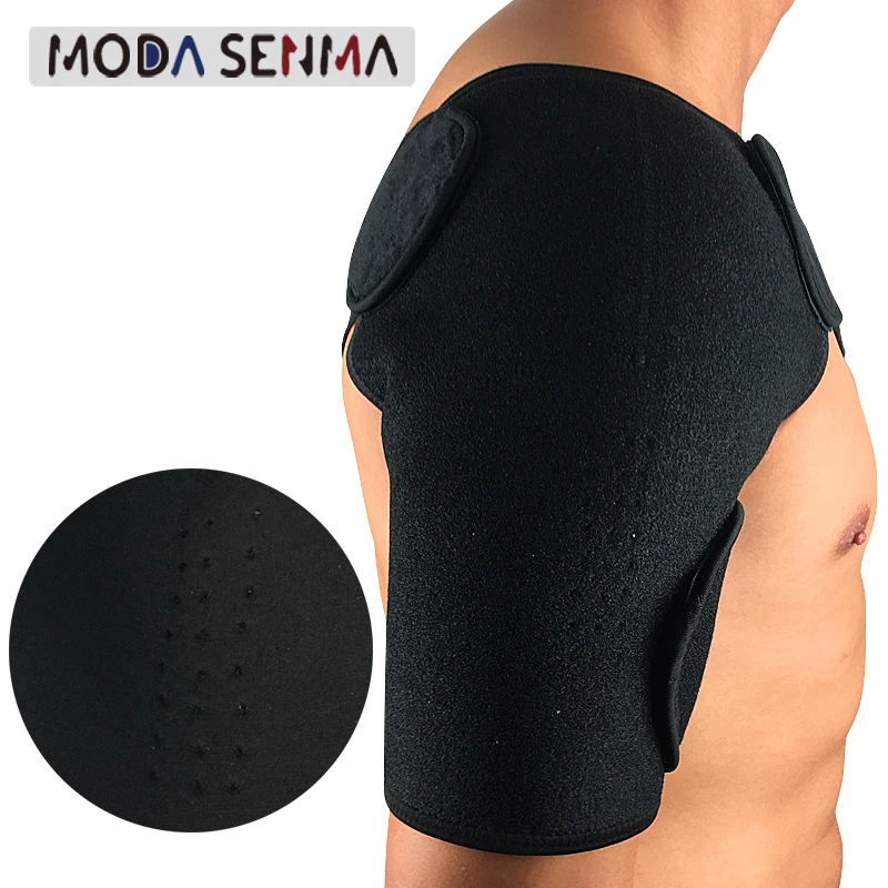Sports Shoulder Pads Pressurized Adjustable Single Shoulder Strap Protector Men and Women Outdoor Protect the shoulders rear gym 
Sports Shoulder Pads Pressurized Adjustable Single Shoulder Strap Protector Men and Women Outdoor Protect the shoulders rear gym