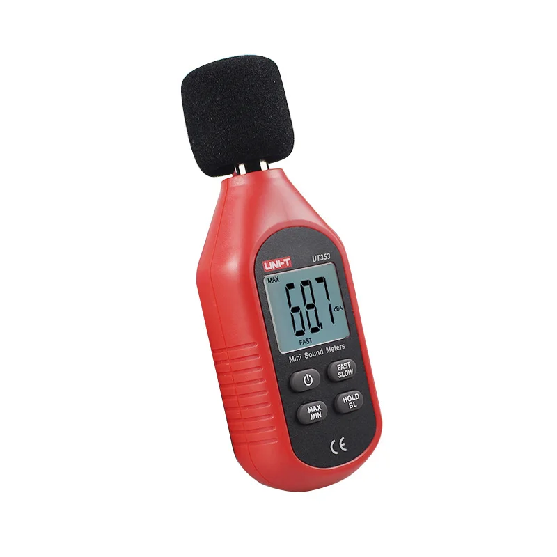 Digital Sound Level Meter UNI-T UT353 Noisemeter 30-130dB Decibel Tester Noise Audio detector Volume Measuring Instrument