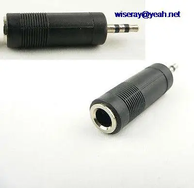 DHL/EMS 500PCS 3.5mm Male TO 6.35mm Female Stereo socket Audio Adapter for DJ Headphones-A7
DHL/EMS 500PCS 3.5mm Male TO 6.35mm Female Stereo socket Audio Adapter for DJ Headphones-A7