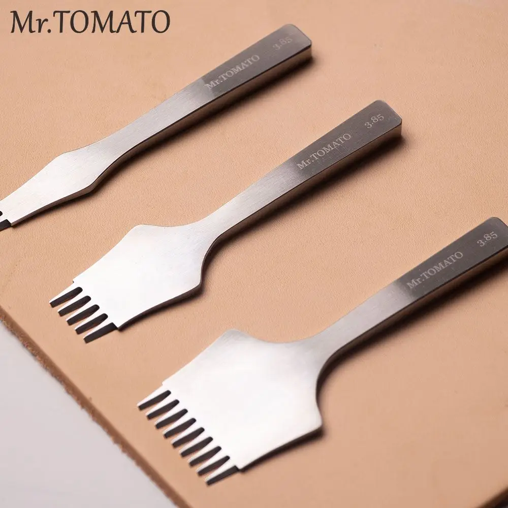 Mr tomato upgrade Leather Stitching French style Punch Chisel Hole Punches Tools Set Craft Polished Prongs Lacing Stitch DIY
Mr tomato upgrade Leather Stitching French style Punch Chisel Hole Punches Tools Set Craft Polished Prongs Lacing Stitch DIY