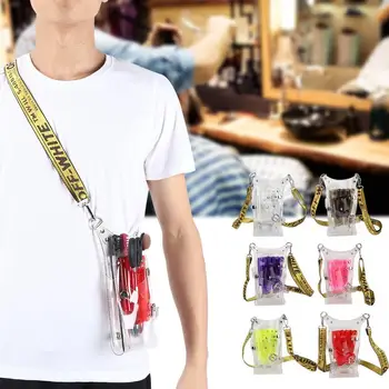 Hairdressing Scissor Bag Transparent PVC Hair Scissors Combs Storage Case Barber Tool Accessories for Beauty Salon Barber Shop
Hairdressing Scissor Bag Transparent PVC Hair Scissors Combs Storage Case Barber Tool Accessories for Beauty Salon Barber Shop