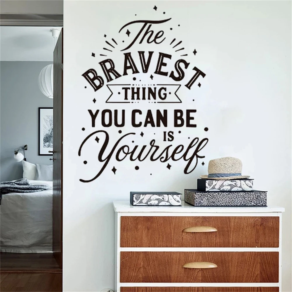 

Inspirational quote decal Vinyl Wall Decal Sticker Art Typography Home Decor Motivational Mural Office Decoration