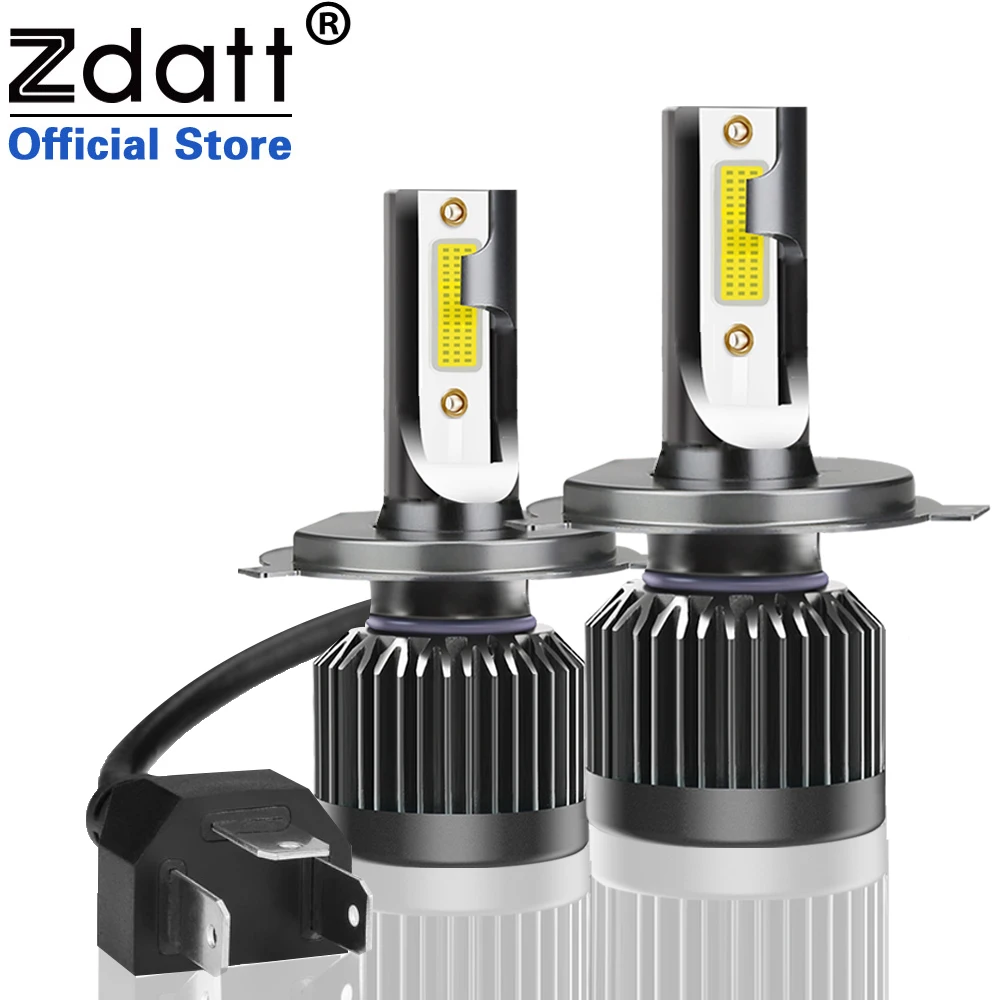 Zdatt H4 LED Headlights 9003 HB2 Hi/Lo Beam Mini Size Canbus Ready 12V 4000LM 30W Car Lights Bulbs Auto LED Lamps Running Lights
Zdatt H4 LED Headlights 9003 HB2 Hi/Lo Beam Mini Size Canbus Ready 12V 4000LM 30W Car Lights Bulbs Auto LED Lamps Running Lights