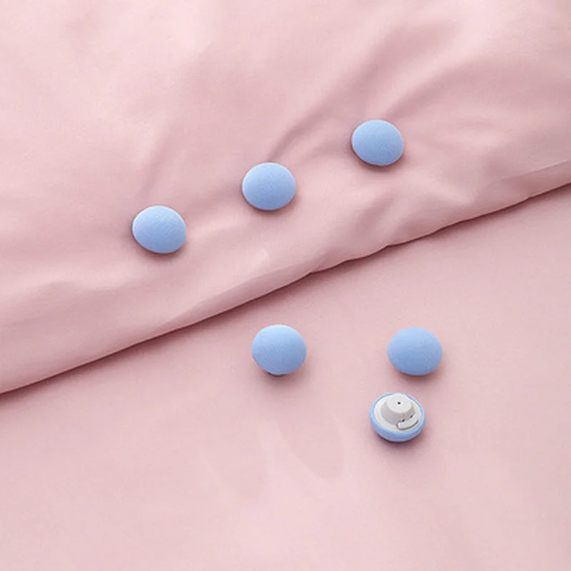 4PCS Mushroom Quilt Holder Macaron Non-slip Blanket Clip One Key to Unlock Blankets Cover Fastener Bed Sheet | Дом и сад