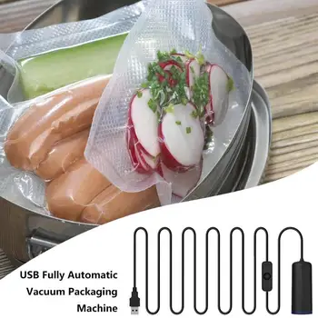 Practical Household Automatic USB Food Vacuum Sealer Fine Workmanship Long Service Life Garment Clothes Packaging Machine
Practical Household Automatic USB Food Vacuum Sealer Fine Workmanship Long Service Life Garment Clothes Packaging Machine