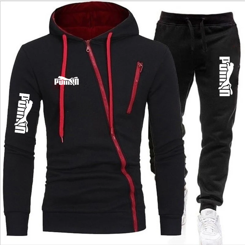 Hip Hop Brand Print Two Pieces Set Men's Zipper Hoodie Jacket Sweatshirt + Pants Male Hoody Jogging Tracksuit Sportswear Outfit
Hip Hop Brand Print Two Pieces Set Men's Zipper Hoodie Jacket Sweatshirt + Pants Male Hoody Jogging Tracksuit Sportswear Outfit
