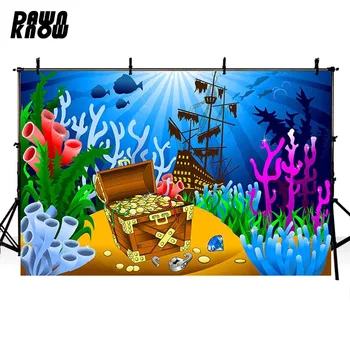 DAWNKNOW Cartoon Underwater Treasure Vinyl Photography Background For Baby Photo Shoot Backdrop For Wedding Photo Studio lv475
DAWNKNOW Cartoon Underwater Treasure Vinyl Photography Background For Baby Photo Shoot Backdrop For Wedding Photo Studio lv475