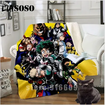 Sofa Bedding patterned car My Hero Academia Boku no hero Office Harajuku stuffed blanket bedspread travel blanket sofa quilt A30
Sofa Bedding patterned car My Hero Academia Boku no hero Office Harajuku stuffed blanket bedspread travel blanket sofa quilt A30