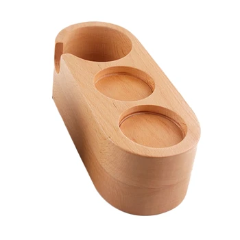Manual Wood Coffee Tamper Holder Mat Stand Barista Espresso Tampering Latte Art
Manual Wood Coffee Tamper Holder Mat Stand Barista Espresso Tampering Latte Art
