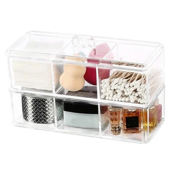 Portable Transparent Makeup Organizer Storage Box Acrylic Make Up Organizer Cosmetic Organizer Makeup Storage Drawers Organizer
Portable Transparent Makeup Organizer Storage Box Acrylic Make Up Organizer Cosmetic Organizer Makeup Storage Drawers Organizer