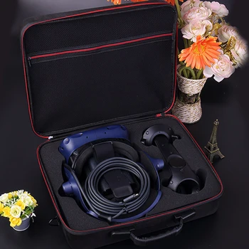 Protective Portable Large Capacity Virtual Reality Headset Travel Cover Zipper Carry Case Hard EVA Storage Box for HTC Pro
Protective Portable Large Capacity Virtual Reality Headset Travel Cover Zipper Carry Case Hard EVA Storage Box for HTC Pro