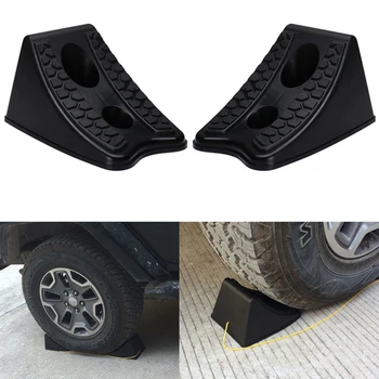 1 Pair Plastic Wheel Chocks Black Car Stoppers Anti-skid Tire Parking Truck Heavy Duty Reverse Pad Locator 150*200*105mm
1 Pair Plastic Wheel Chocks Black Car Stoppers Anti-skid Tire Parking Truck Heavy Duty Reverse Pad Locator 150*200*105mm