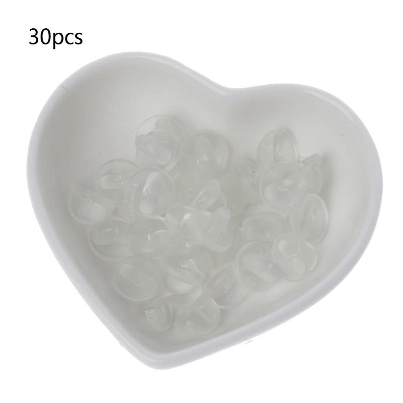 30 Pcs Comfort Fit Butterfly Clutch Rubber Pin Backs Replacement Brooch Finding 634D
30 Pcs Comfort Fit Butterfly Clutch Rubber Pin Backs Replacement Brooch Finding 634D