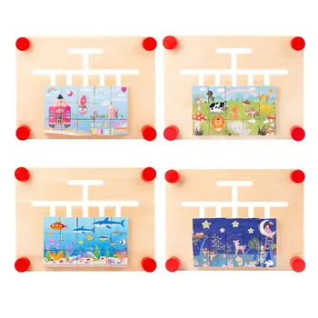 Wooden Track Game Toy Children Kids Thinking Development Puzzle Educational Toys 
Wooden Track Game Toy Children Kids Thinking Development Puzzle Educational Toys