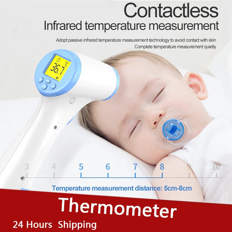 Infrared Thermometer Thermal Handheld Digital Electronic Car Temperature Non-contact Hygrometer Infrared Thermometer
Infrared Thermometer Thermal Handheld Digital Electronic Car Temperature Non-contact Hygrometer Infrared Thermometer