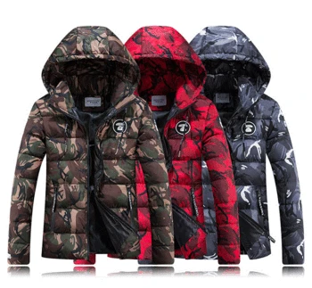 Mens Jacket Winter Camouflage Thicken Warm Coat Hooded Casual High Quality Coats New Fashion Zipper Padding Jackets Couple Coats
Mens Jacket Winter Camouflage Thicken Warm Coat Hooded Casual High Quality Coats New Fashion Zipper Padding Jackets Couple Coats