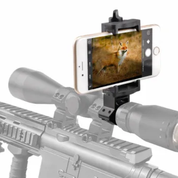 Quick photography Rifle Scope phone Holder Mounting Shoot Scope Mount Adapter for Night vision Gun Scope Airgun Scope Display
Quick photography Rifle Scope phone Holder Mounting Shoot Scope Mount Adapter for Night vision Gun Scope Airgun Scope Display
